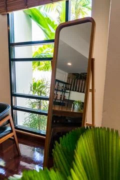 Window &amp; Mirror reflection Stock Photos