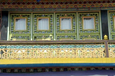 Window of Monastery Stock Photos