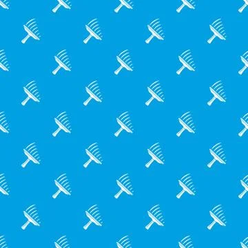 Window mop pattern seamless blue Stock Illustration