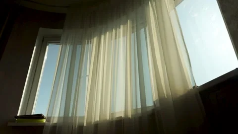 Window in the morning Stock Footage 264781724