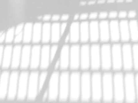 Window natural shadow overlay effect on white background Stock Photos