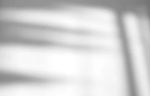 Window natural shadow overlay effect on white texture background, for overlay Foto stock