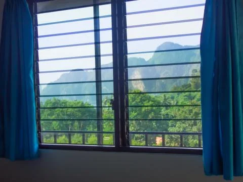 Window to nature Stock Photos