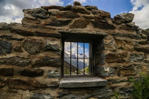 A window into nature 스톡 사진