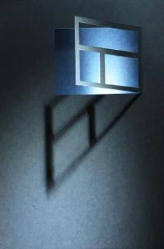 Window in the night Stock Photos