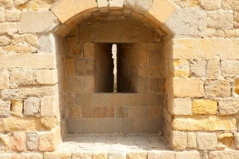 Window in old brick wall Stock-Fotos