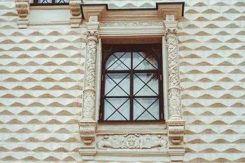 Window in the old building Stock Photos