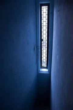 Window in old castle Stock Photos