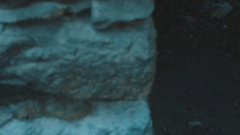 Window of Old Dilapidated Tower Ruin | HD Stock Footage 88323648