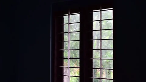 Window of an old house Video stock 197041172