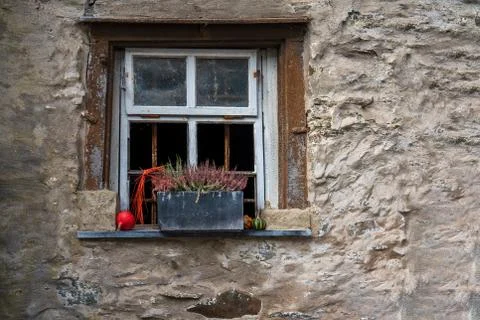 Window in an old house Stock Photos