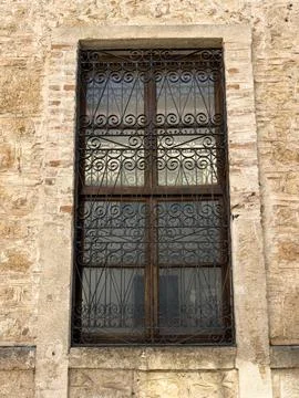 Window of an old house Stock Photos