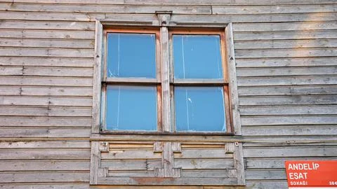 Window in old house Stock Photos