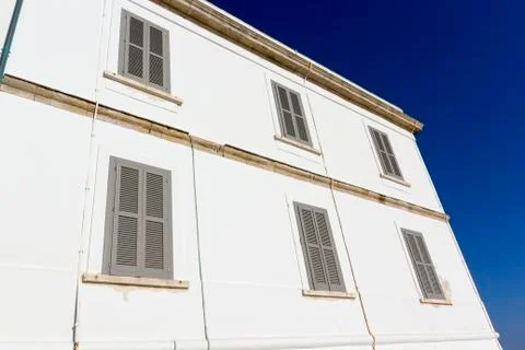 Window of an old lighthouse Stock Photos