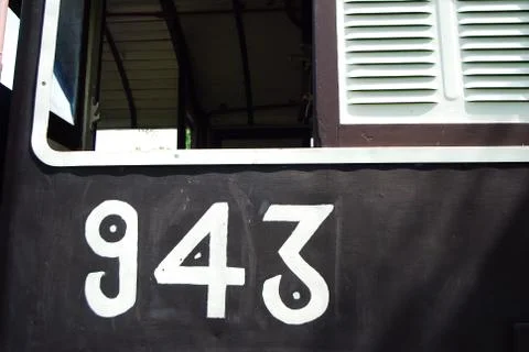 Window the old train Stock Photos