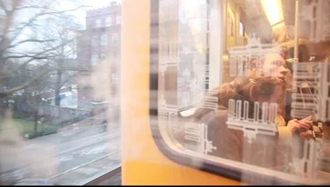 Window out of train Stock-Footage 7910039
