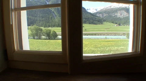 Window pan Stock Footage 532637