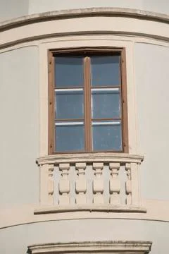 Window pane in a building Fotos de archivo