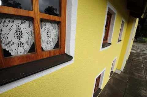 Window pane in a building Fotos de archivo