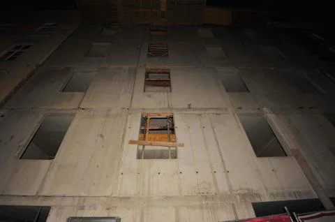 Window pane in a building Fotos de archivo