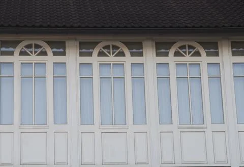 Window pane in a building Fotos de archivo