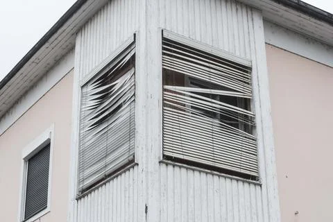Window pane in a building Fotos de archivo