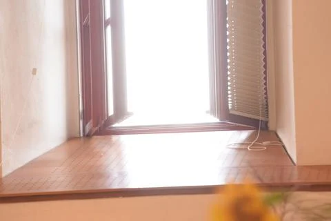 Window pane in a building Fotos de archivo