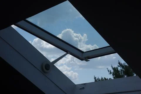 Window pane in a building Fotos de archivo