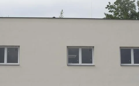 Window pane in a building Fotos de archivo