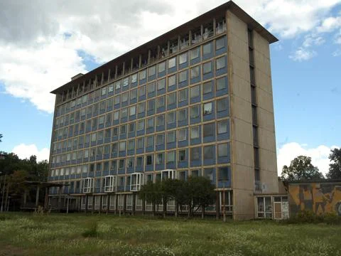 Window pane in a building Fotos de archivo