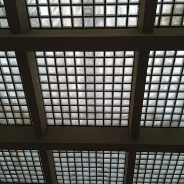 Window pane in a building Fotos de archivo