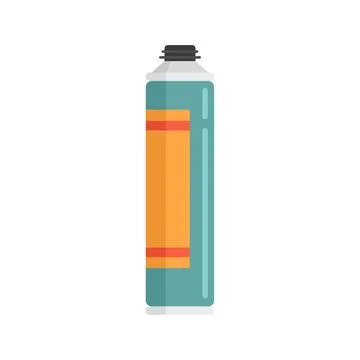 Window polyurethane foam icon flat isolated Stock Illustration
