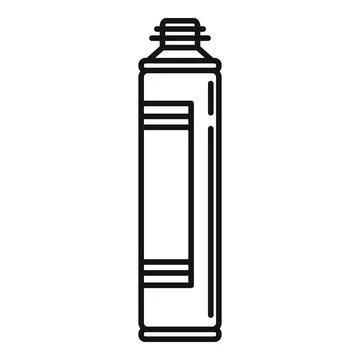 Window polyurethane foam icon, outline style Stock Illustration