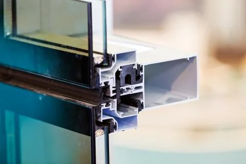 Window profile Stock Photos