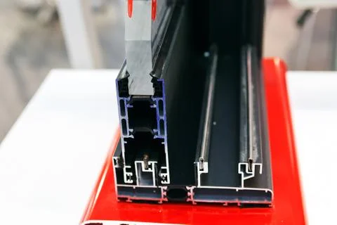 Window profile Stock Photos