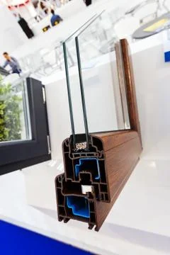 Window profile Stock Photos