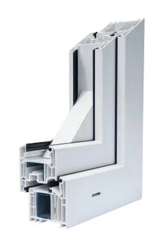 Window profile sistems Stock Photos