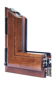 Window profile sistems Stock Photos