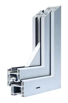 Window profile sistems Foto stock