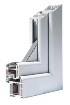 Window profile sistems Stock Photos