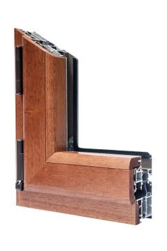 Window profile sistems Stock Photos