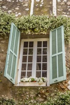 Window in Provence Stock Photos