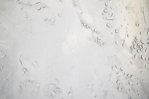 Window Rain Droplets Stock Photos