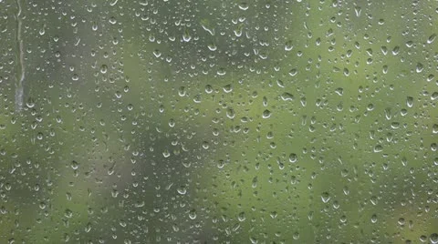Window rain drops Stock Footage 11985720