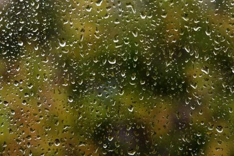 Window rain drops Stock Photos