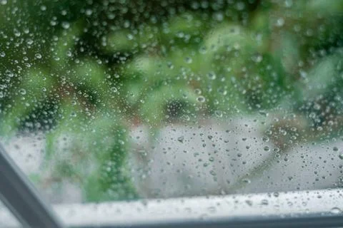 Window Rain drops Stock Photos