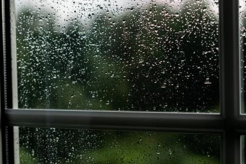 Window Rain drops Stock Photos
