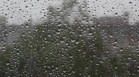 Window Rain Stock Footage 51536072