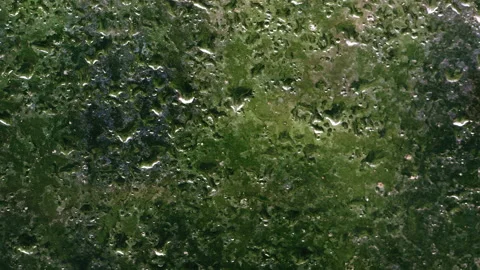 Window with raindrops 4K prores 422 Vidéo 154744039