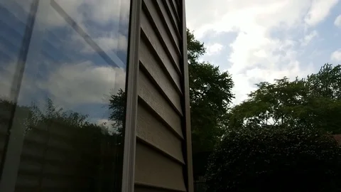 Window reflection #1 Stock Footage 94493794